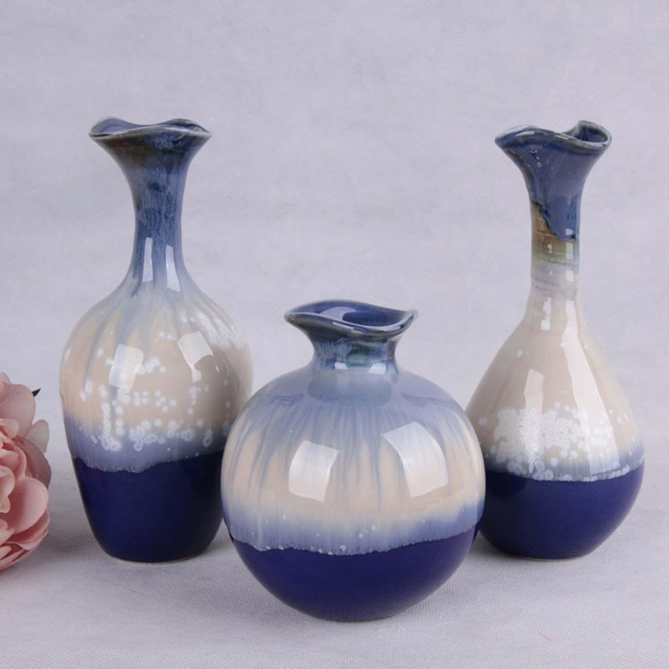 Flower Vase Ceramic Vase Set Crafts Flowers And Plants