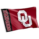 Desert Cactus University of Oklahoma Flag Sooners Banners 100% Polyester Indoor Outdoor 3x5 feet Flags (Team Name)
