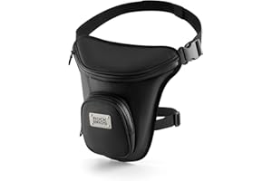 ROCKBROS Drop Leg Bag for Men Women Motorcycle Leg Bags Outdoor Waterproof Thigh Bag with Leg Strap Removable Leg Bag for Hik