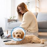 Renyigou Pet Cone Collar Adjustable Soft Elizabethan for Cats Dogs view 6