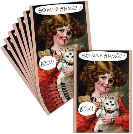 Téléchargement gratuit Images Carte De Voeux 2020 Humour Trash 8 Cartes Postales 3 Formats actualisé par
