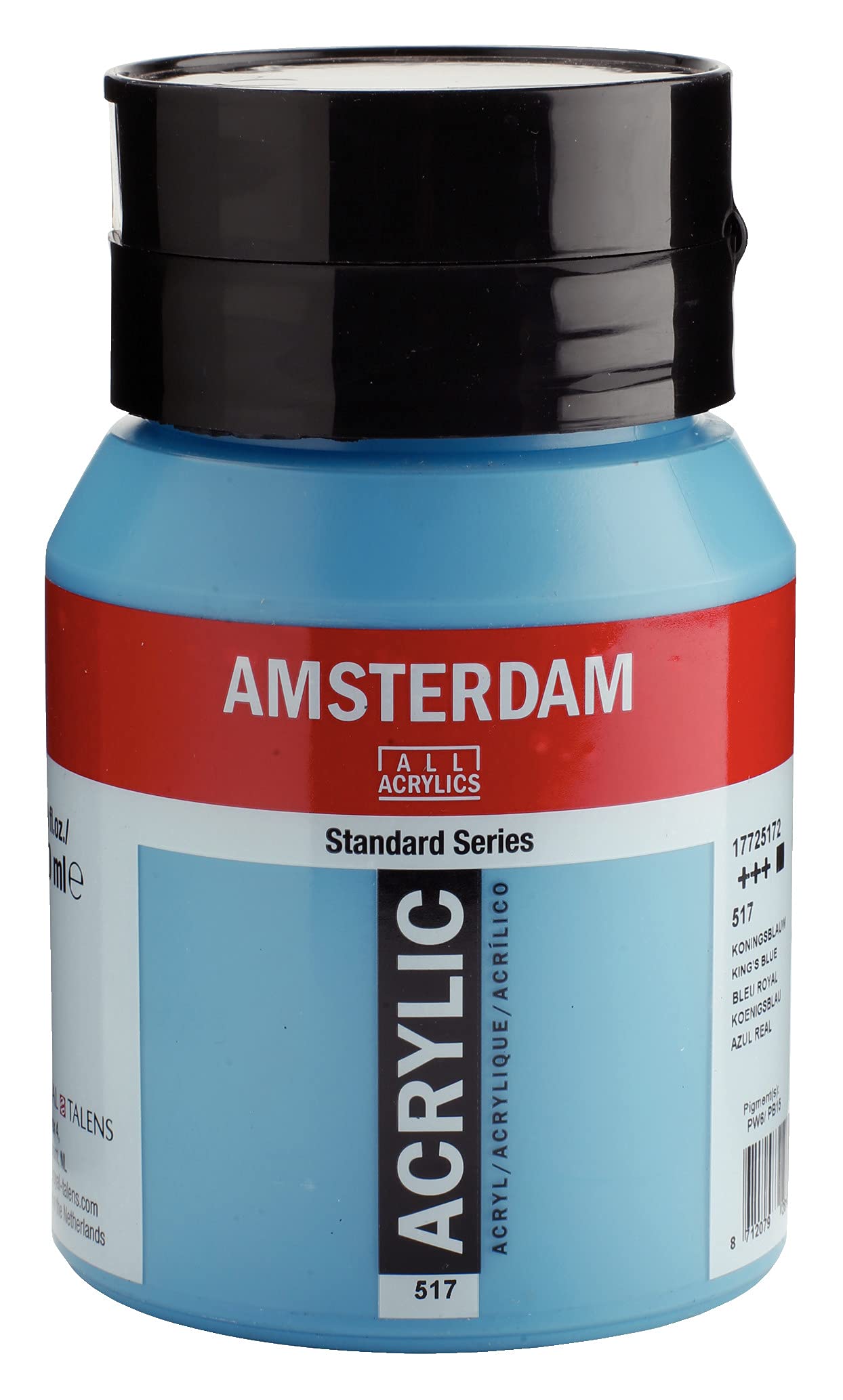 Amsterdam Standard Series Acrylic Jar 500 ml King's Blue 517 (17725172)