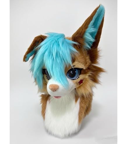 Amazon.com: AKYIDE Custom Handmade Fursuit head Furry Kigurumi