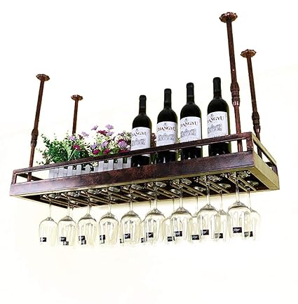Wsnbb Loft Wine Rack Ceiling Wine Racks Hanging Wine Glass