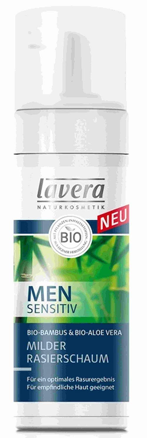 Lavera Men's Sensitive Mild Shaving Foam, 150 ml