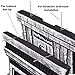 Prextex Pack of 4 Halloween Décor 17” Foam RIP Graveyard Tombstone Halloween Decorations RIP