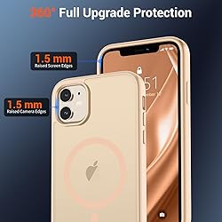 SUPFINE Magnetic for iPhone 12 Case/iPhone 12 Pro