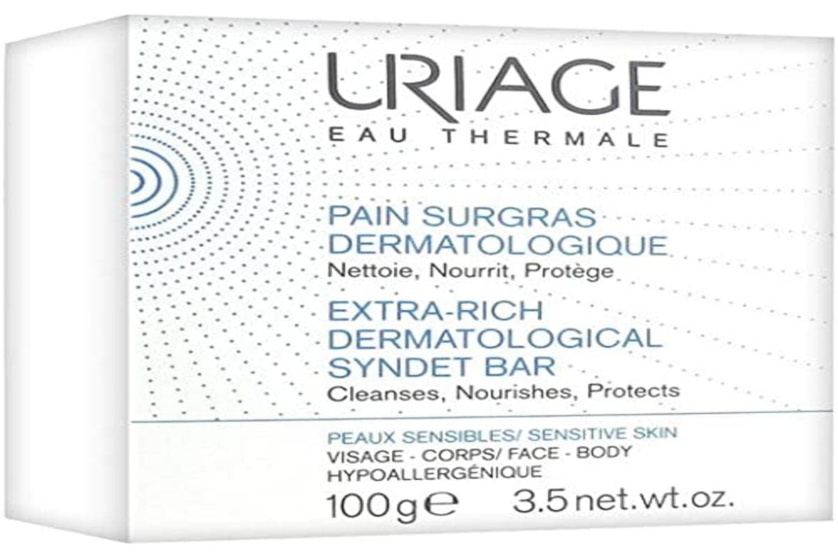 Uriage Extra-Rich Dermatological Syndet Bar 100g