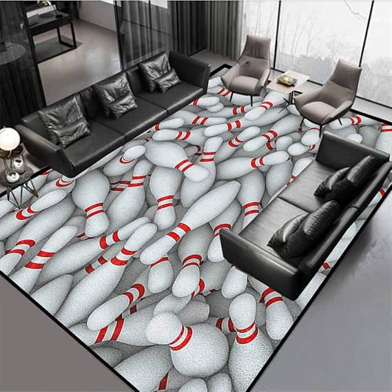 Bowling Party Elegant Rug Fashion Color Living Room Carpets