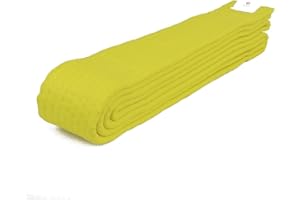 AAMA Plain Color Belt for Martial Arts - Taekwondo Karate Judo Aikido