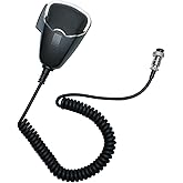 LYWBETOP 4 Pin Cb Microphone Speaker Mic Compatible with Cobra 29ltd,21 LTD | Handheld /Uniden/Workman, Ideal for Truckers, Ideal for Security Personnel