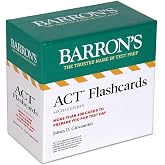 ACT Flashcards, Sixth Edition: Up-to-Date Review (2026) (Barron's ACT Prep)