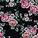 HDE Plastic Hard Case and Keyboard Cover for MacBook Pro 13 (Non Retina) Snap On Protective Hard Shell Black Floral Design Fits Old MacBook Pro 13 Inch Model A1278 with CD Drive (Black Floral)