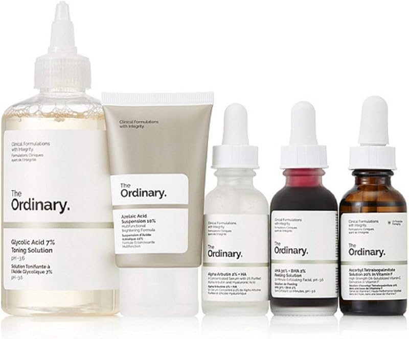 The Ordinary 5 Piece Even Toning Get the Glow Set Skincare Brightening