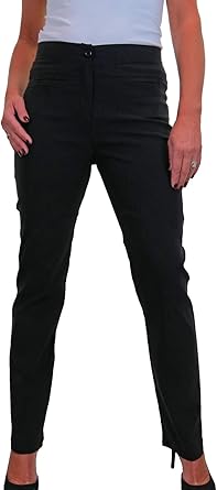 high waisted school trousers skinny