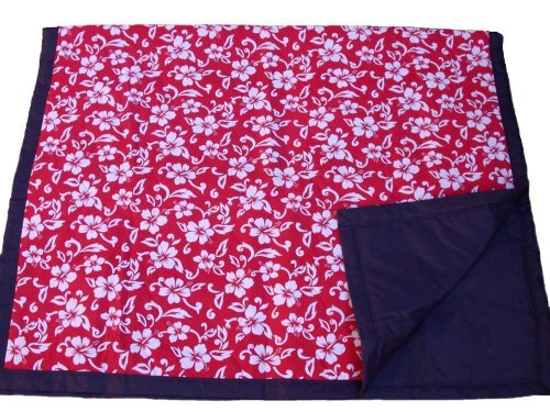 Tuffo Water-Resistant Outdoor Blanket, Red Hawaii