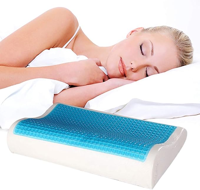 Memory Foam Pillows, Adjustable Memory Foam Pillow, Wave Shaped Ultra