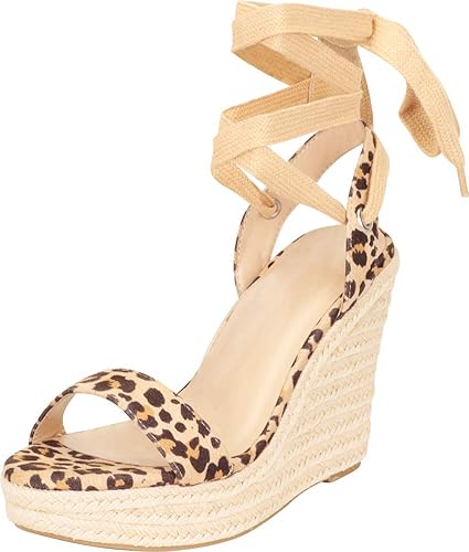 ankle tie wedge sandals