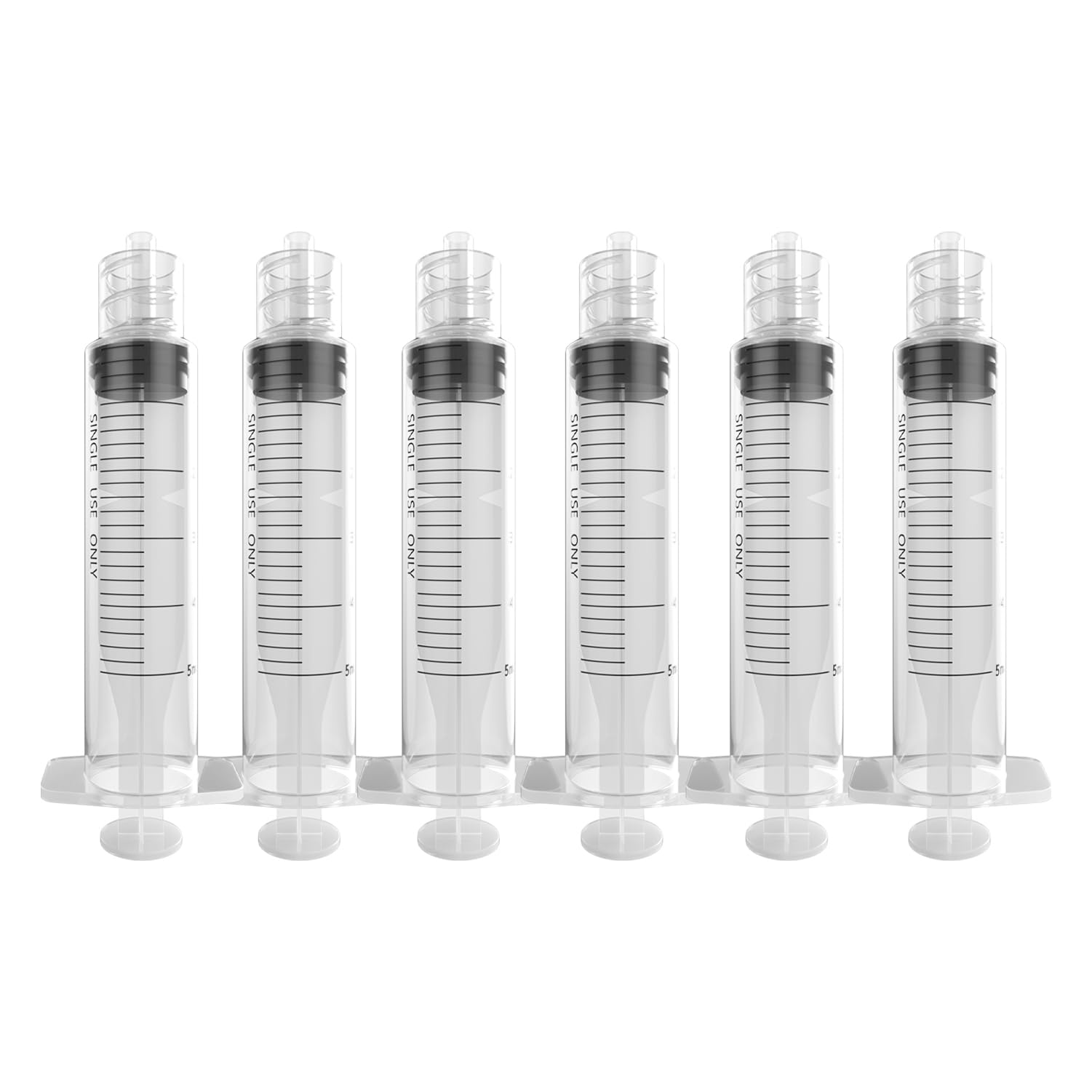 Photo 1 of 5ml Luer Lock Syringes (No Needle) Sterile -30 Pack Syringes,Individually Wrapped
