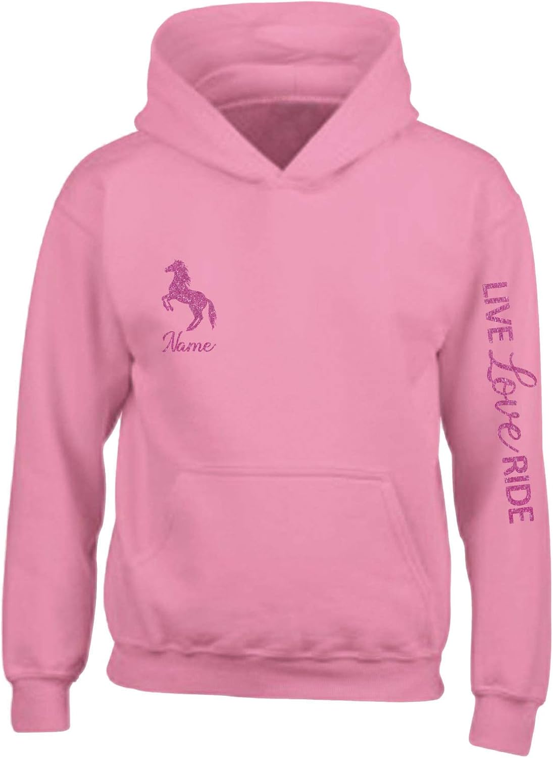 Felpa Personalizzata Con Cappuccio Per Amanti Dei Cavalli – Regalo Equestre Unisex – Vari Colori - Foto 6