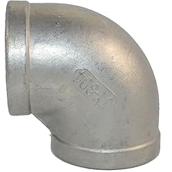 2" NPT Female Stainless Steel 304 90 Degree Elbow
