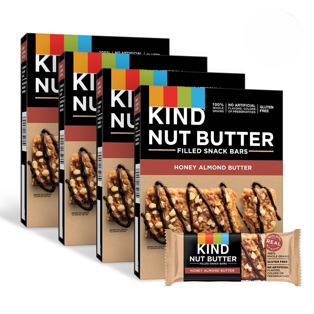Photo 1 of ******EXP JUNE 2025***KIND Nut Butter Filled, Honey Almond Butter, 6 Bars (Pack of 8, 48 Count total)