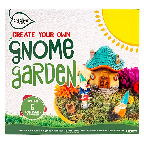 CREATIVE ROOTS Create Your Own Gnome Garden by Horizon Group USA