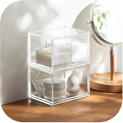 Green HX Makeup Organizer Fall Osmetic Organizer Acryl Display Tablett