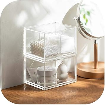 Green HX Makeup Organizer Fall Osmetic Organizer Acryl Display Tablett