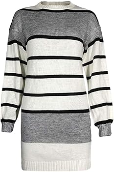 shaggy sweater dress