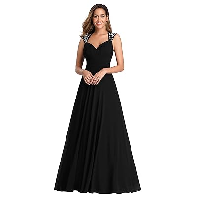 Ever-Pretty Chiffon Sexy V-Neck Ruched Empire Line Togo | Ubuy