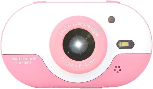 FECAMOS Children Camera with Silicone Cover Support Filter Game for Childrens