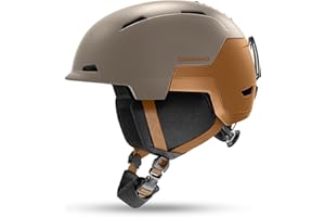 Odoland Ski Snowboard Helmet for Adults Youth, Snow Helmet for Men & Women, Slide Adjust Ventilation, Safety Certified, Goggles Compatible for Skiing, Snowboarding, Snowsports