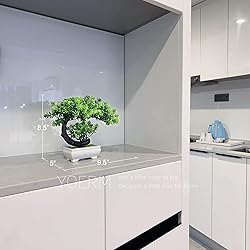 yoerm Small Artificial Plants Greenery Desktop