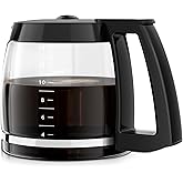 14 Cup Coffee Pot Replacement Compatible with Cuisinart Coffee Makers DCC-3200, DCC-2200, DCC-2200RC, DCC-2600, DCC-2800, DCC-3200FR, CBC-7200PC, DCC-1800FR, 14 cups carafe replacement