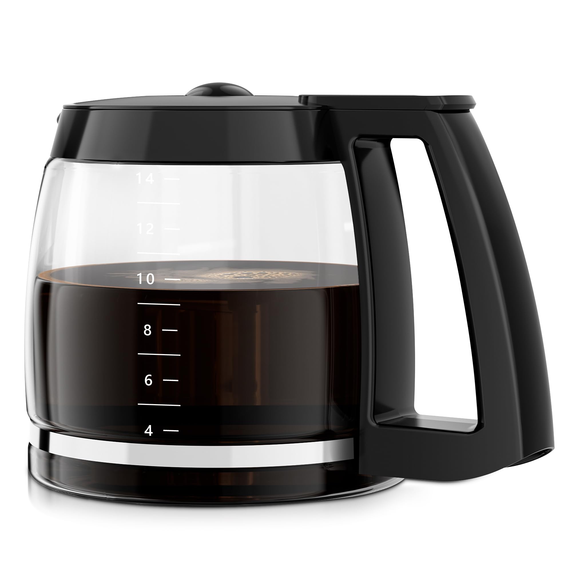 Photo 1 of 14 Cup Coffee Pot Replacement Compatible with Cuisinart Coffee Makers DCC-3200, DCC-2200, DCC-2200RC, DCC-2600, DCC-2800, DCC-3200FR, CBC-7200PC, DCC-1800FR, 14 cups carafe replacement