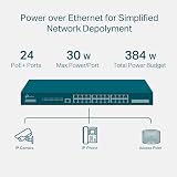 TP-Link SG3428XMP 24 Port Gigabit PoE+ 10GE SFP+ Managed Network Switch view 4