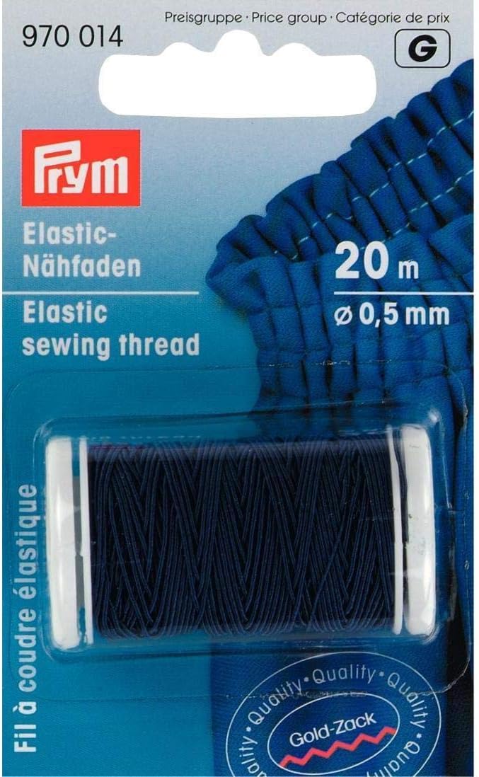 Prym Elastic Sewing Thread 0.5 mm Navy Blue Amazon.co.uk Kitchen & Home