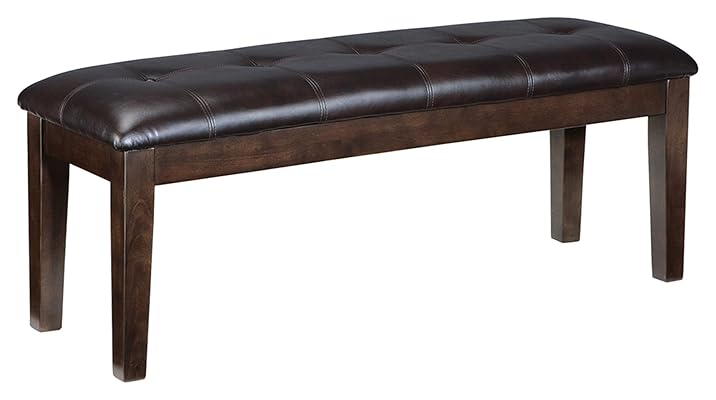 Signature Design by Ashley Haddigan Dining Room Bench, Dark Brown