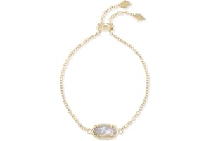Kendra Scott Elaina Adjustable Chain Bracelet for Women, Fashion Jewelry, Gold-Plated