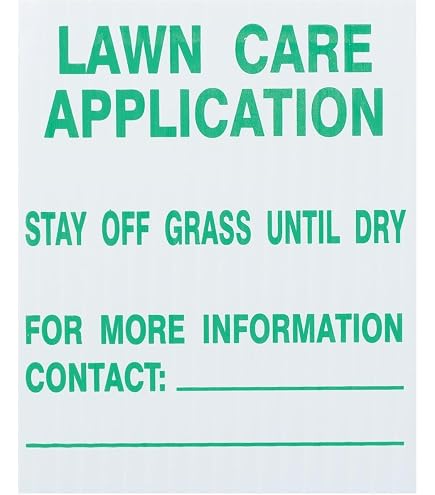 Metallschild 'Caution - Pesticide Application, Keep Off' - 13x26 Cm, Für Hof & Dekoration
