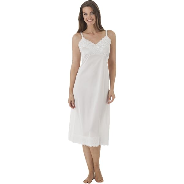 knee length dresses for ladies Ivonne Lace Trim V-Neck Maxi Dress Butter Selfie Leslie