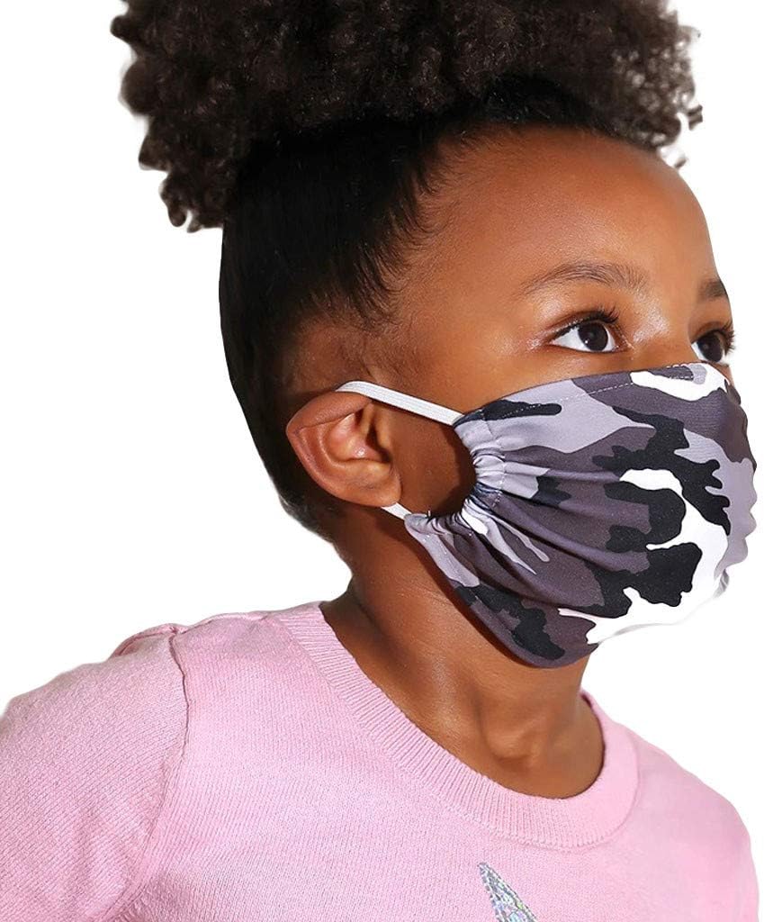 Children Protective Mouth Face Cover Reusable Cotton Breathable Face Shield Dust Proof Windproof Mouths Covers for Kids Children Protective from Pollen, Droplet Pollution, Smog, Gas