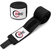 Busy Bee Sports Boxing Hand Wraps 180" (4.5m) &ndash; Elastic Polyester Wraps for Boxing, MMA &amp; Kickboxing, Unisex