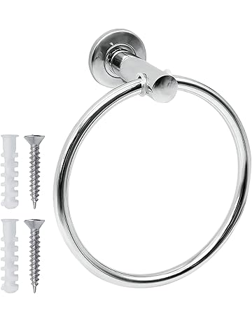 Toalleros de aro para baño | Amazon.es