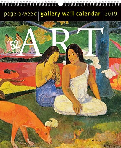 Art Gallery Wall Page-A-Week Gallery Wall Calendar 2019