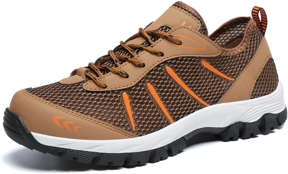 Gaatpot Men's Sport Running Shoes Casual Lightweight Mesh Hiking&Terkking Shoes Outdoor Sandals Blue Grey Brown 39-48 Size