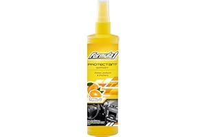 Formula 1 Interior Detailing Protectant Spray, Car Interior Cleaner with Lasting Citrus Fragrance and UV Protection, Safe for Vinyl, Rubber, Plastic, & Dashboard - 10oz