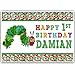 The Very Hungry Caterpillar Birthday Banner Personalized Party Decoration