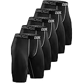 Celfaeree 5 Pack Compression Shorts Men Compression Underwear for Men Athletic Mens Spandex Baselayer,Running,Workout